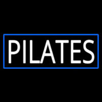 Pilates Neon Skilt