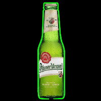 Pilsner Urquell Bottle Beer Sign Neon Skilt