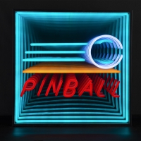 Pinball 3D Infinity LED Neon Sign