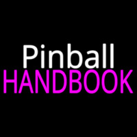 Pinball Handbook 2 Neon Skilt