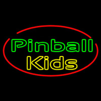 Pinball Kids Neon Skilt