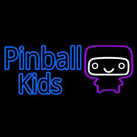 Pinball Kids Neon Skilt