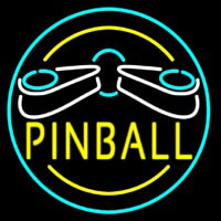 Pinball Logo 2 Neon Skilt