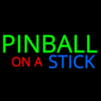 Pinball On A Stick 1 Neon Skilt