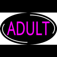 Pink Adult Neon Skilt