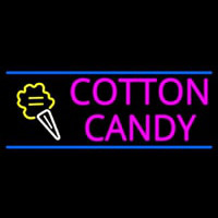 Pink Cotton Candy Neon Skilt