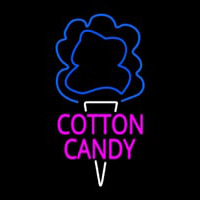 Pink Cotton Candy Neon Skilt