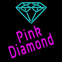 Pink Diamond Neon Skilt