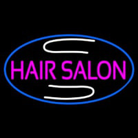 Pink Hair Salon Neon Skilt