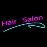Pink Hair Salon Neon Skilt