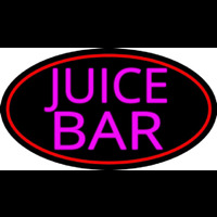 Pink Juice Bar Neon Skilt