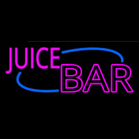 Pink Juice Bar Neon Skilt
