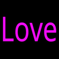 Pink Love Neon Skilt