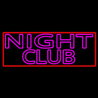 Pink Night Club Neon Skilt