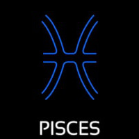 Pisces Icon Neon Skilt