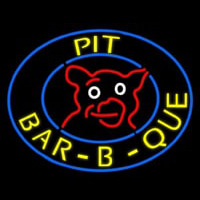 Pit BBQ Neon Skilt