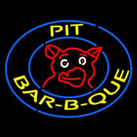 Pit Bbq Neon Skilt