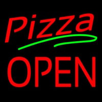Pizza Open Neon Skilt