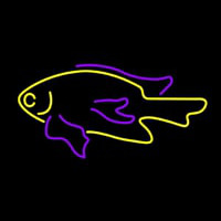 Plants Fish Neon Skilt