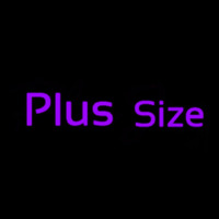 Plus Size Neon Skilt