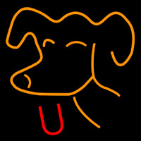 Pooch Freestanding Neon Skilt
