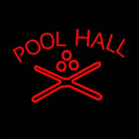 Pool Hall Neon Skilt