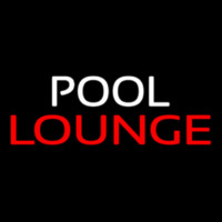Pool Lounge Neon Skilt