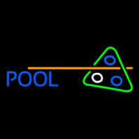 Pool Neon Skilt
