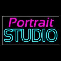 Portrait Studio Neon Skilt