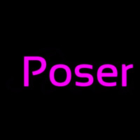 Poser Neon Skilt