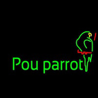 Pou Parrot Neon Skilt