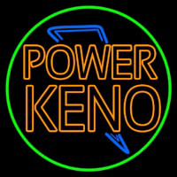 Power Keno 1 Neon Skilt