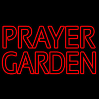 Prayer Garden Neon Skilt