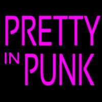 Pretty In Punk Neon Skilt