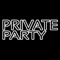Private Party Neon Skilt