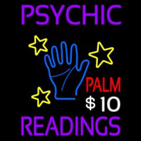 Psychic Palm Readings Neon Skilt