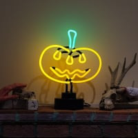 Pumpkin Desktop Neon Skilt
