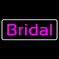 Purple Bridal Cursive Neon Skilt