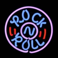 ROCK And N ROLL LIVE MUSIC Party Neon Skilt
