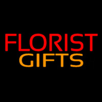 Red Florist Gifts Neon Skilt