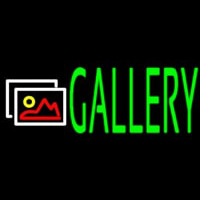 Red Gallery With Logo 1 Neon Skilt