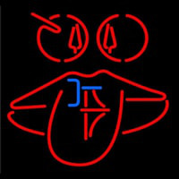 Red Icon Logo Neon Skilt