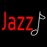 Red Jazz Neon Skilt