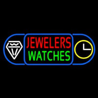 Red Jewelers Green Watches Neon Skilt