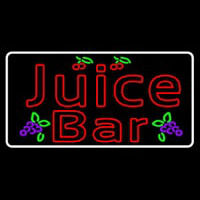 Red Juice Bar Neon Skilt