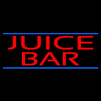 Red Juice Bar Neon Skilt