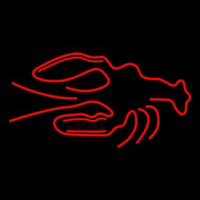 Red Logo Lobster Neon Skilt