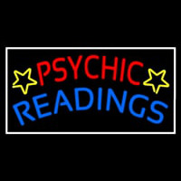 Red Psychic Blue Readings Neon Skilt