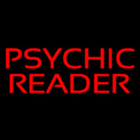 Red Psychic Reader Neon Skilt