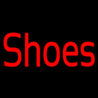 Red Shoes Neon Skilt